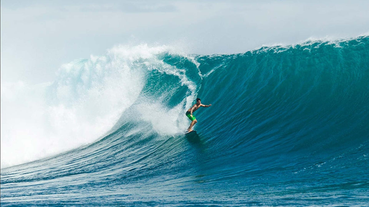 Gabriel Medina surfing in Bali