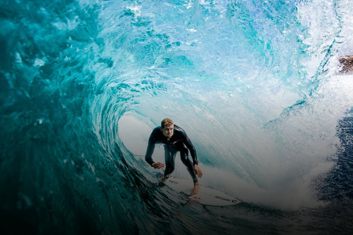 Mick Fanning surfing in South Australia