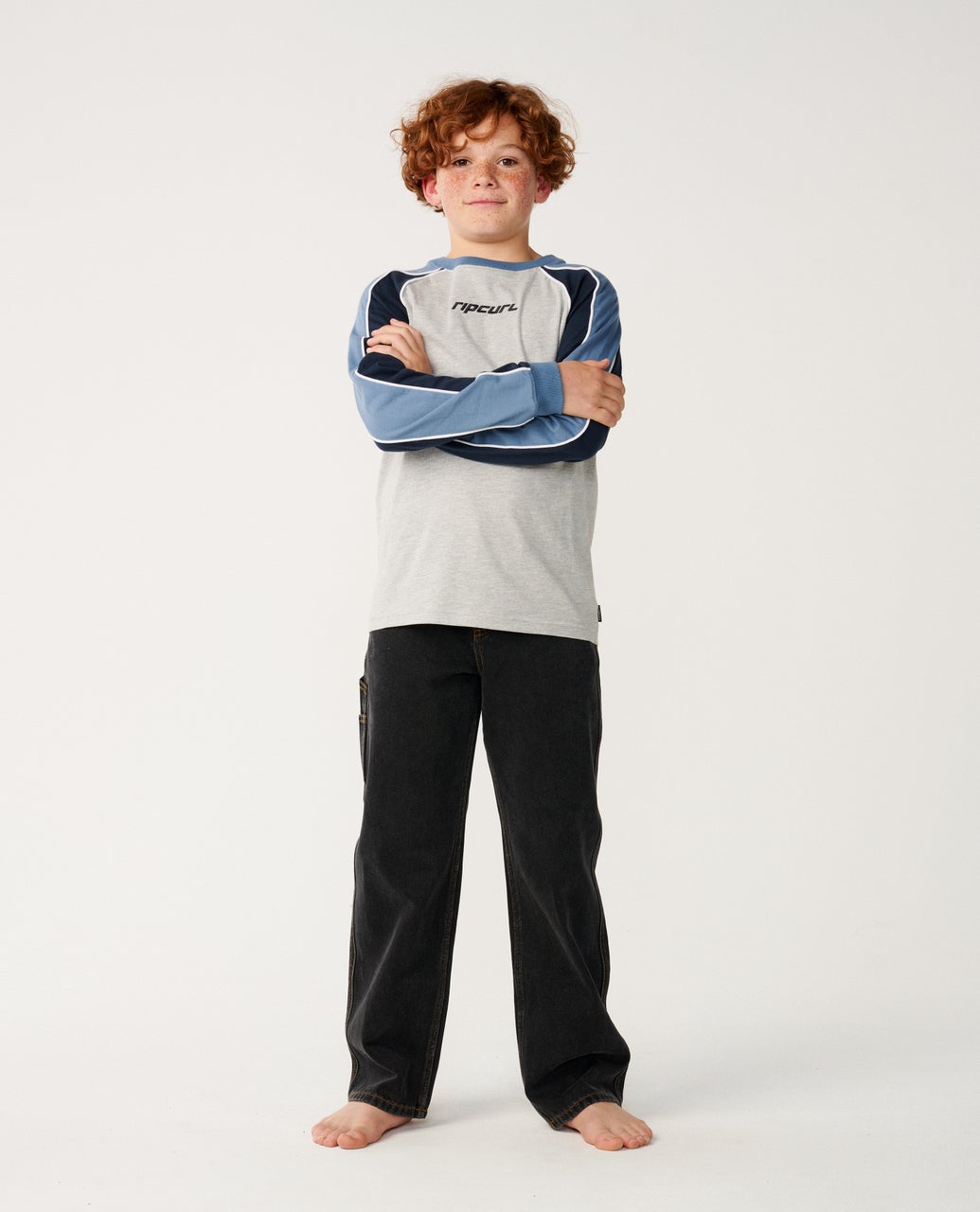 Archive Panel Long Sleeve Tee - Kids – Rip Curl