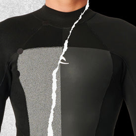 Split image of a mens omega wetsuit