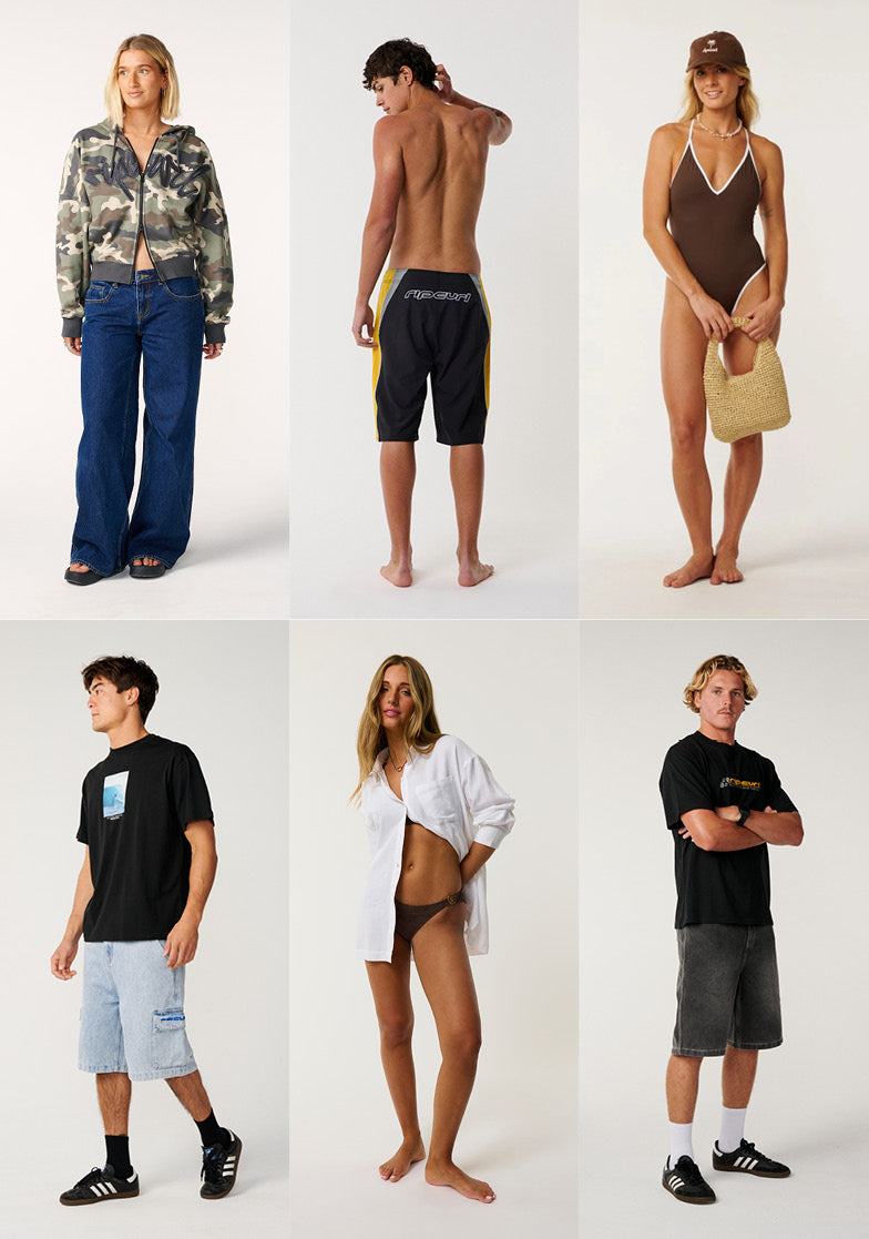 Banner of split men's and women's new arrivals