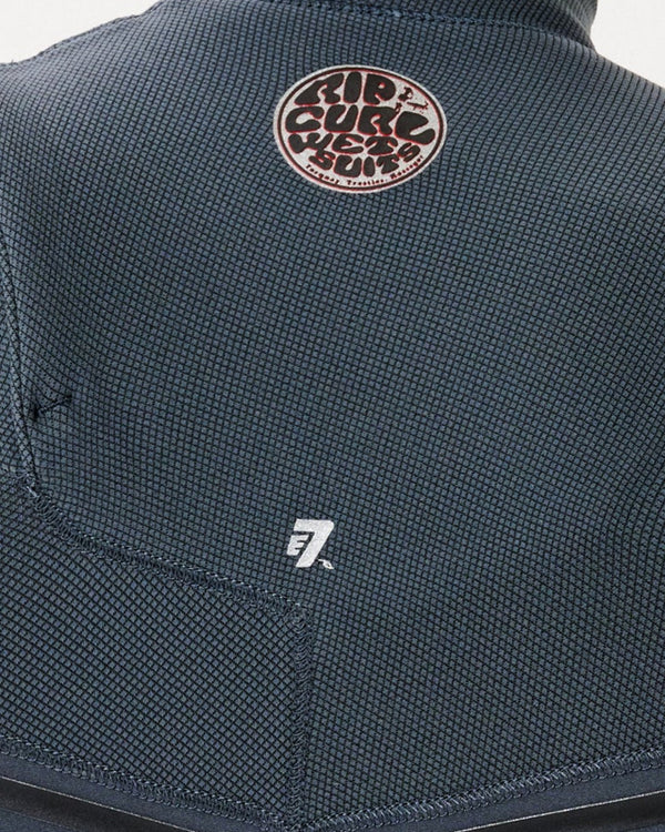 Navy blue cap with a logo on the front and a brand emblem on the side, against a white background.